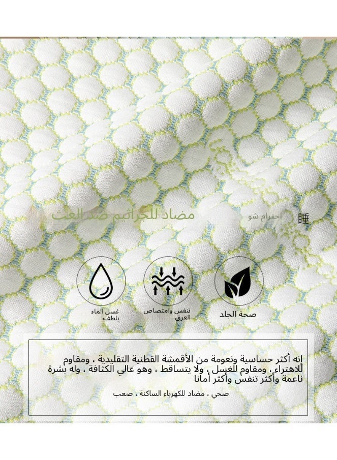 U-Shaped Pregnancy Pillow for Sleeping, Full Body Maternity Pillow with Back, Belly & Leg Support – Soft, Breathable Cotton Cover for Pregnant Women Comfort - Image 3